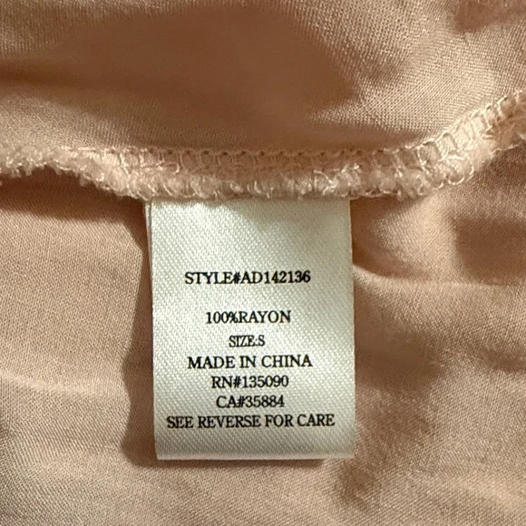 Altar'd State Peach High Low Dress - Picture 6 of 7